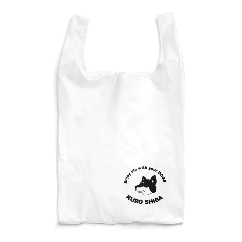 Master of youthの黒芝犬 Reusable Bag