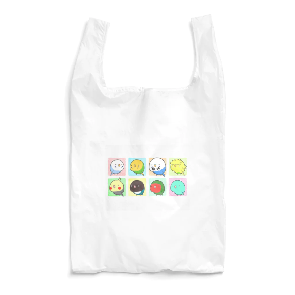 kame333のゆるゆるインコデザイン Reusable Bag