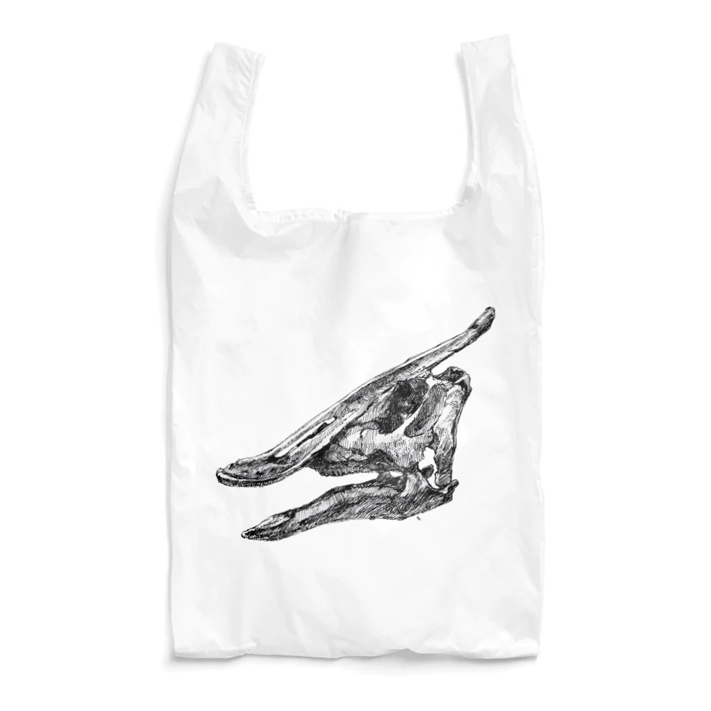 segasworksのサウロロフスの頭の骨 Reusable Bag