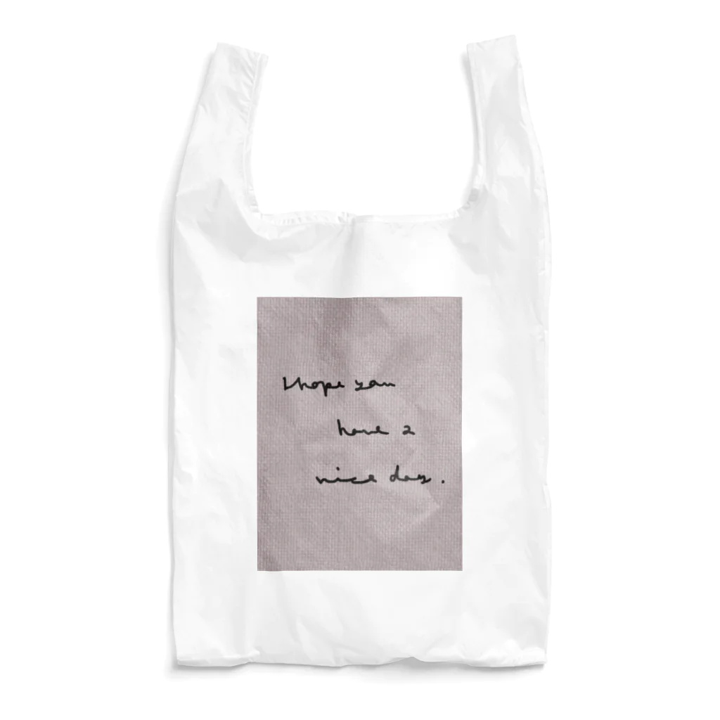 rilybiiの洋書風 message Reusable Bag