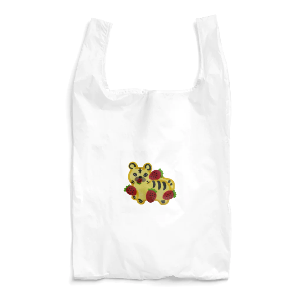 heartful_yumikoの寅といちご Reusable Bag