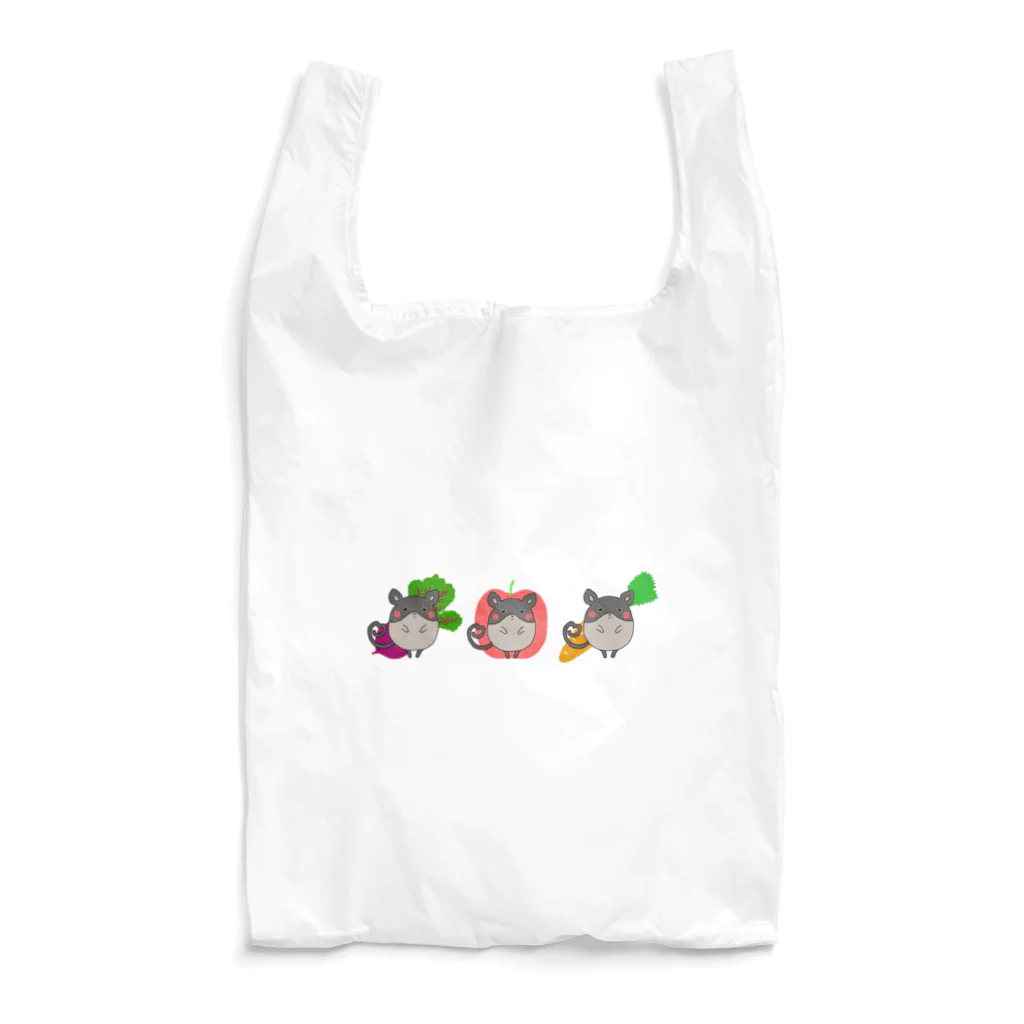 なちゅの小屋のデグーマウスのどんぐりくんアイテム Reusable Bag