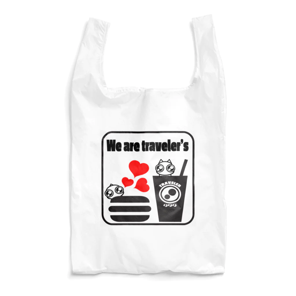 traveler999nftのTRAVELER999 キャラ Reusable Bag