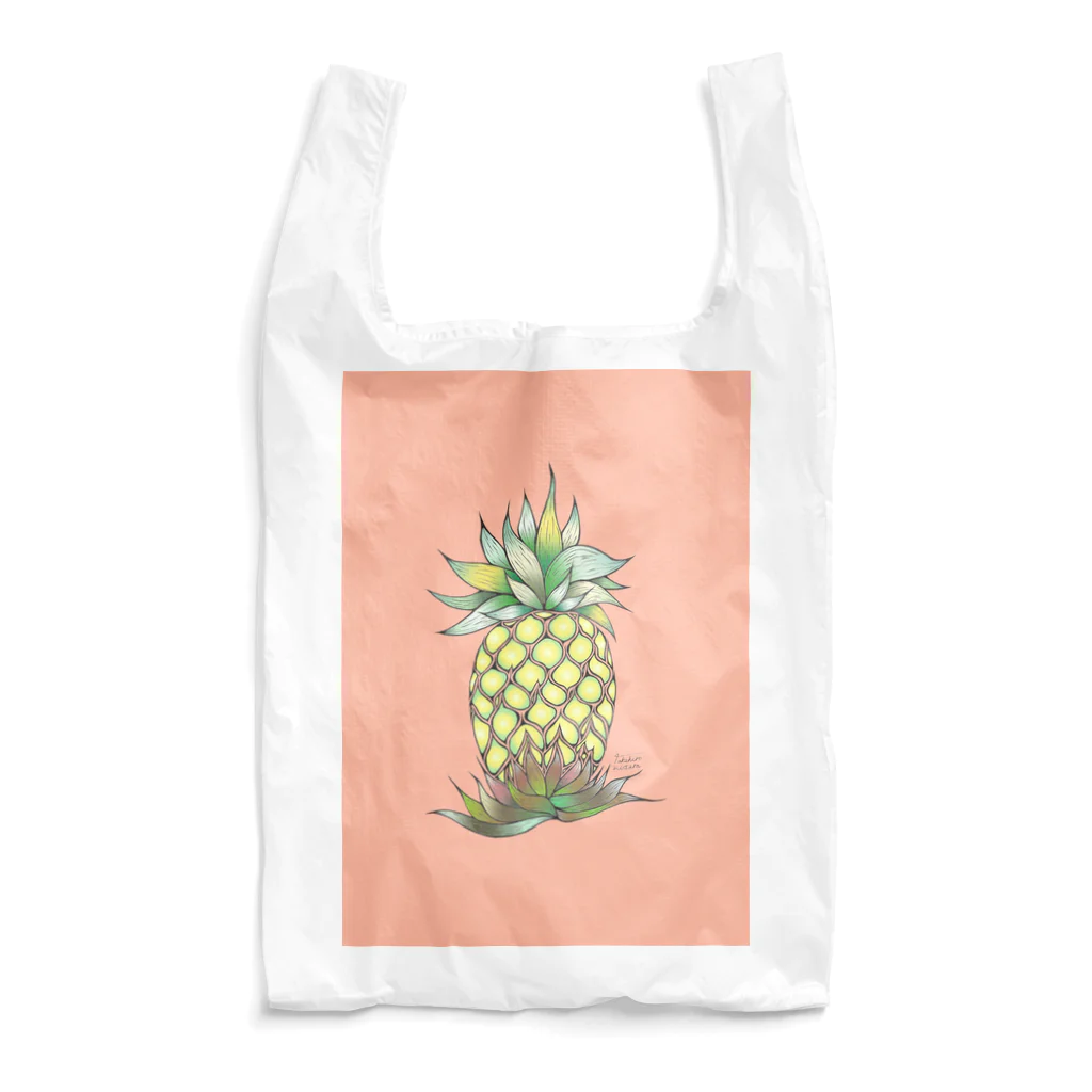 One Day Surf. by Takahiro.Kのpineapple Reusable Bag