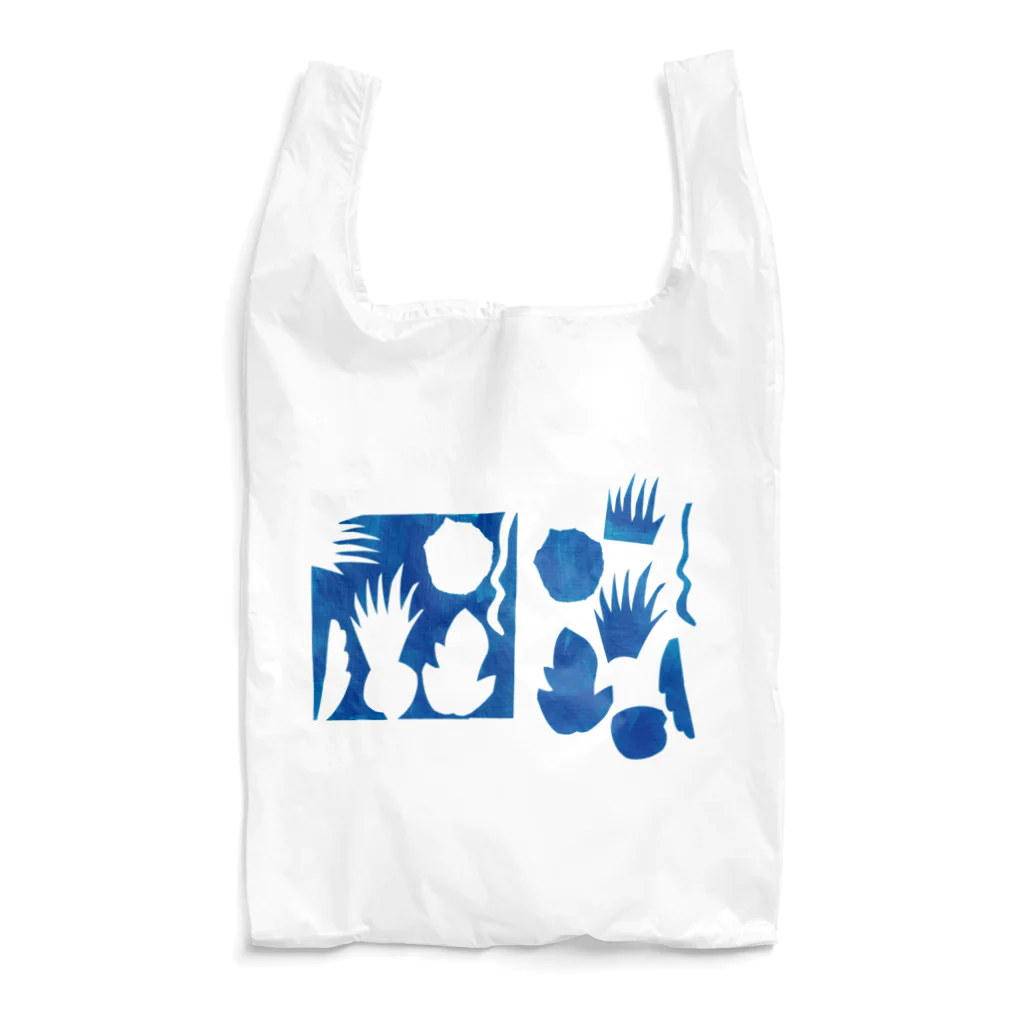 TANIYURU'sSHOPのMYirogami ブルー Reusable Bag