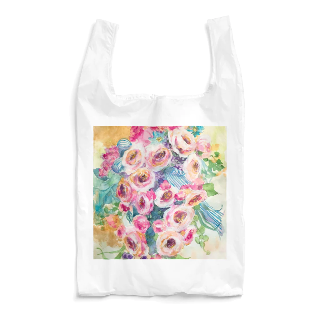 ほっぺこの夢色の薔薇 Reusable Bag