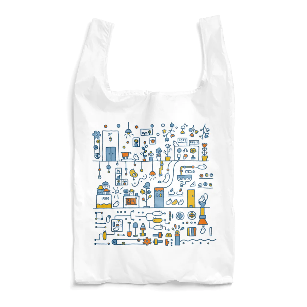 みやつち やえのいもむしショッピングモール Reusable Bag