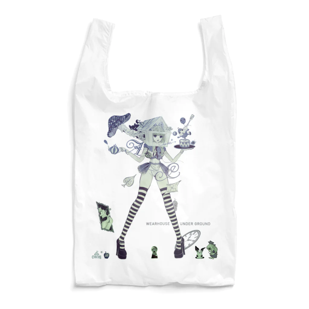 loveclonesのWEARHOUSE DOLL 巨大化アリス 美脚人形 Reusable Bag