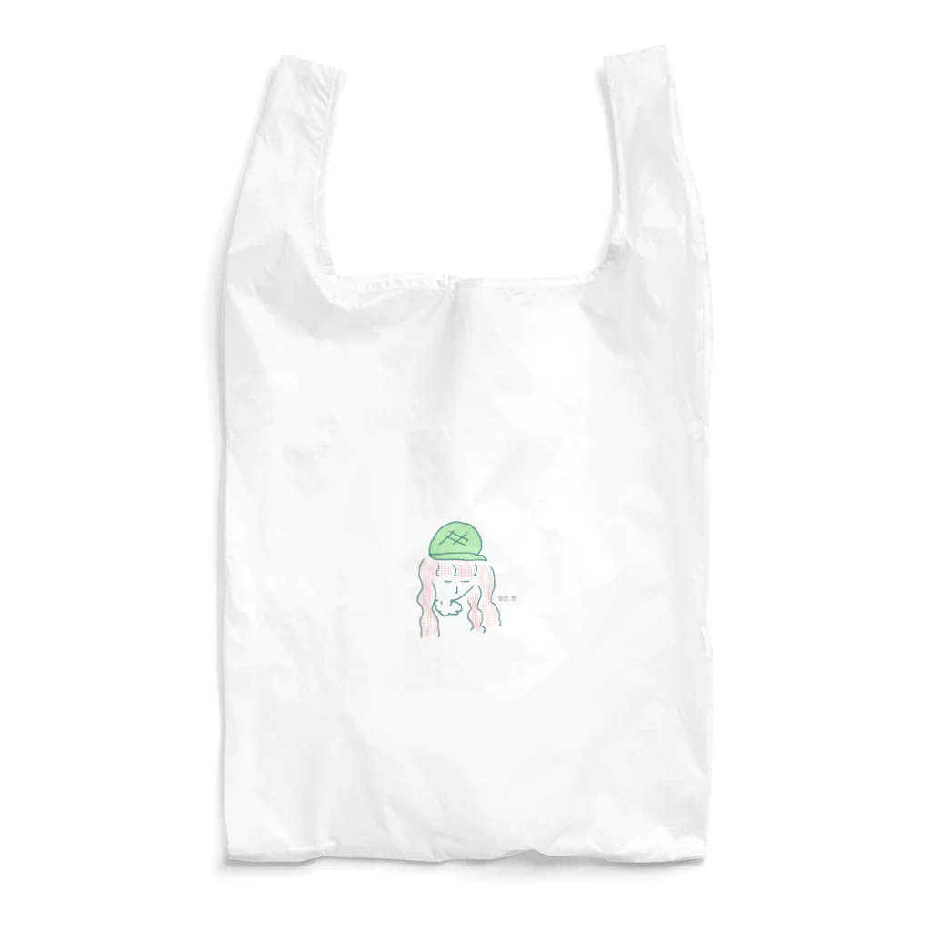 Free guys. のメロンパンが主食の女 Reusable Bag