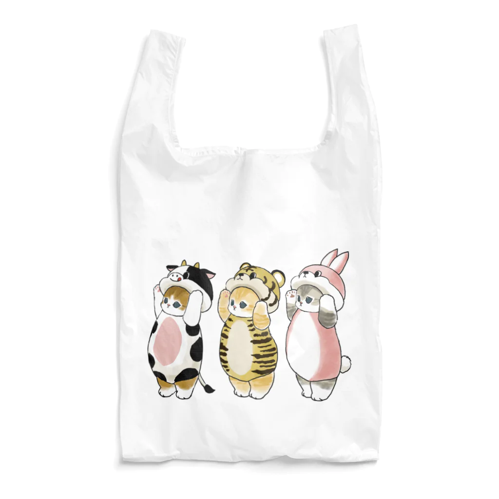 mofusandの被り物にゃん Reusable Bag