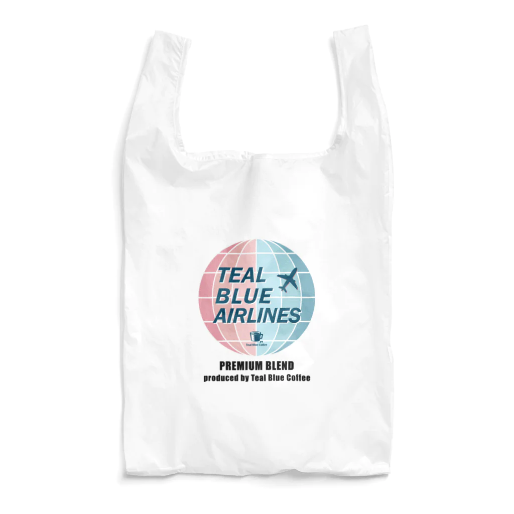Teal Blue CoffeeのTEAL BLUE AIRLINES Reusable Bag