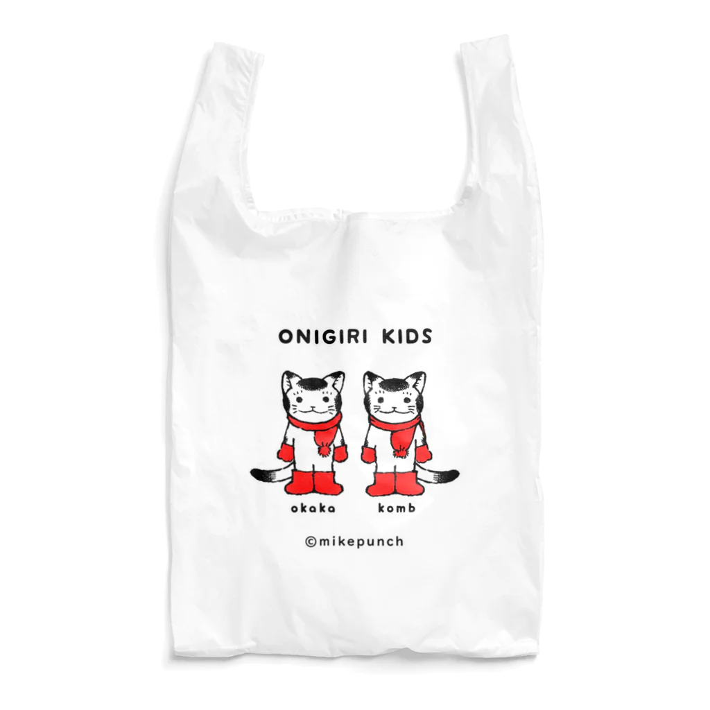 mikepunchのおにぎりキッズ・冬 Reusable Bag