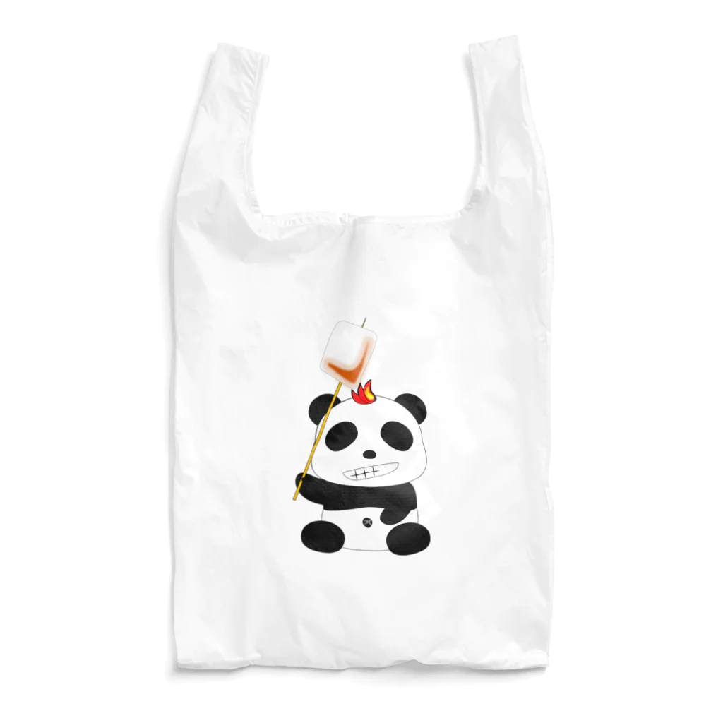 焚き火パンダの焚き火パンダ Reusable Bag