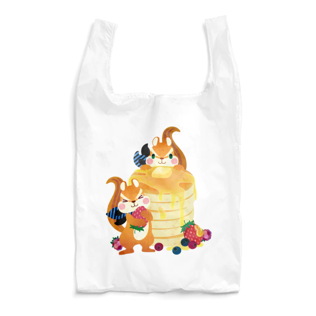 リスさん大好きショップのシマリスパンケーキ Reusable Bag