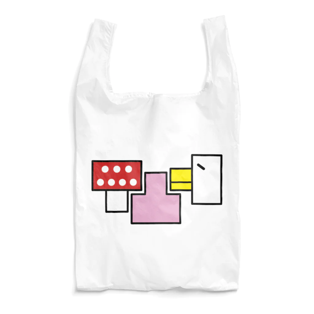 ハナイロの凸凸コンビ　おピンクバージョン Reusable Bag