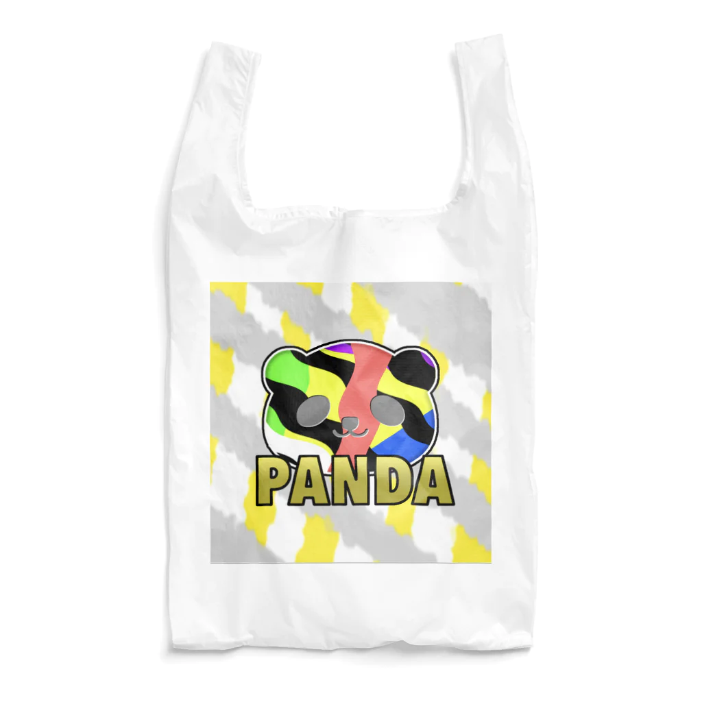 PANDAクラン＆ランランアイコンのPANDAクラングッズ Reusable Bag