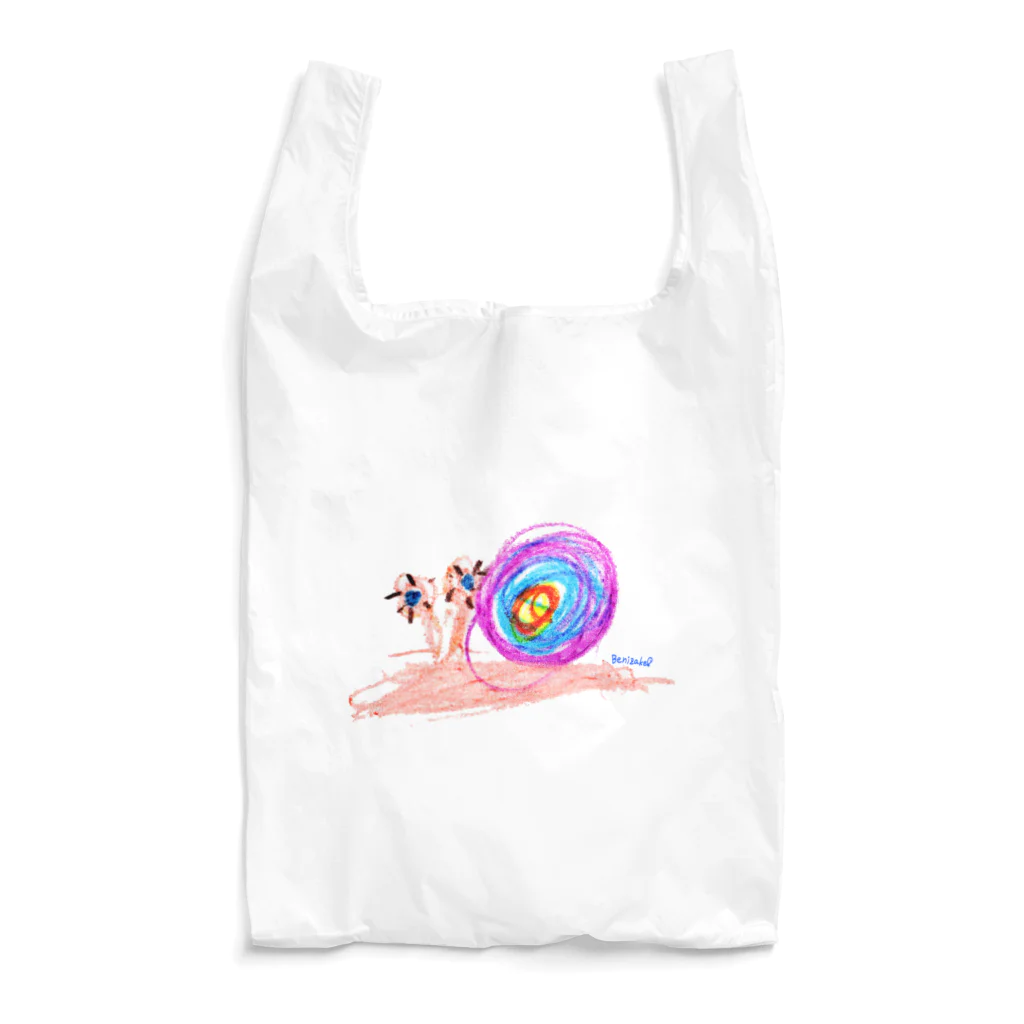 BenizakeのBugs series -snail- Reusable Bag