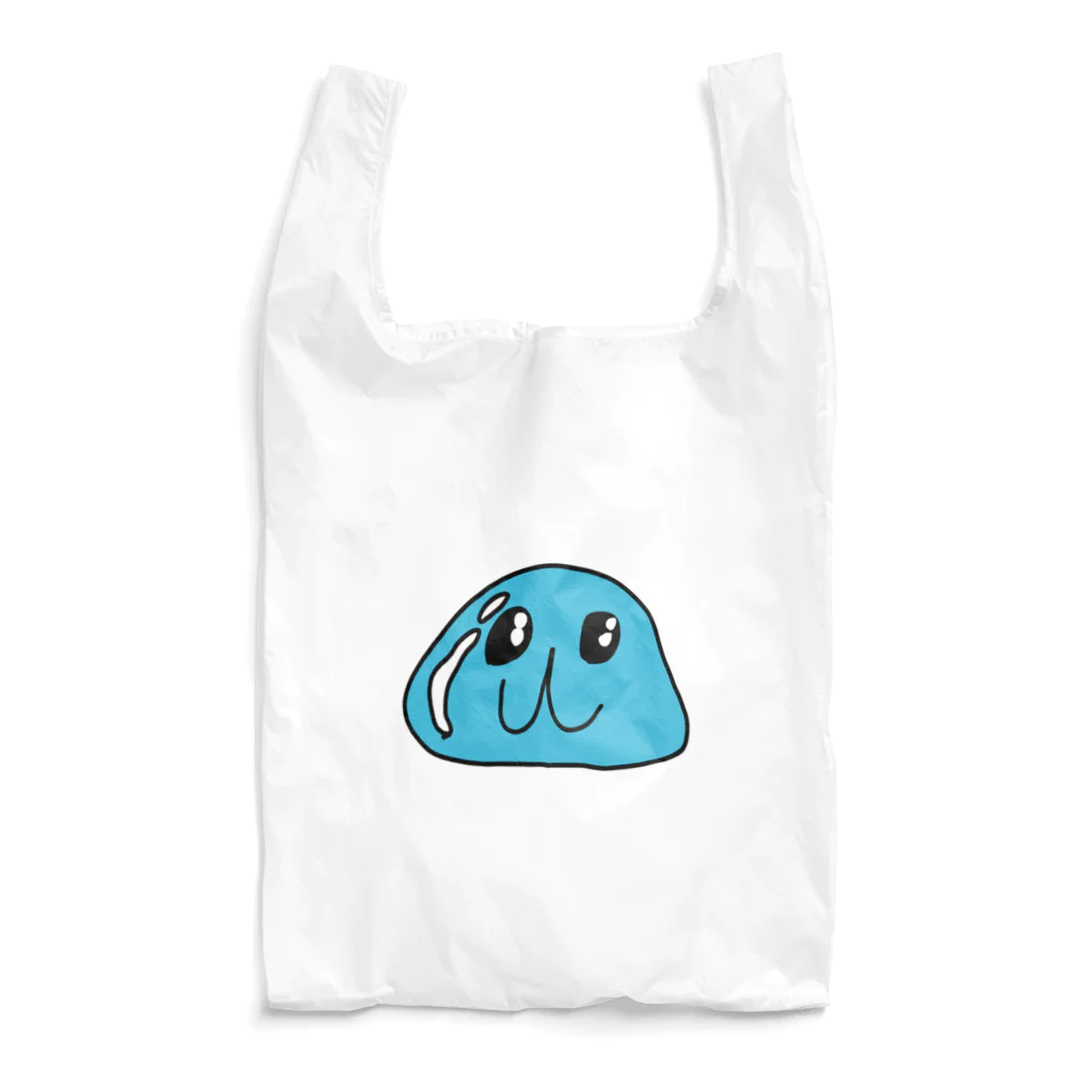 love and peace のぷよぷよ星人ぶるー Reusable Bag