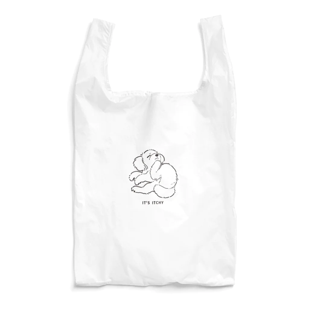 YamamoriMeidoのあごかゆトイプードル Reusable Bag