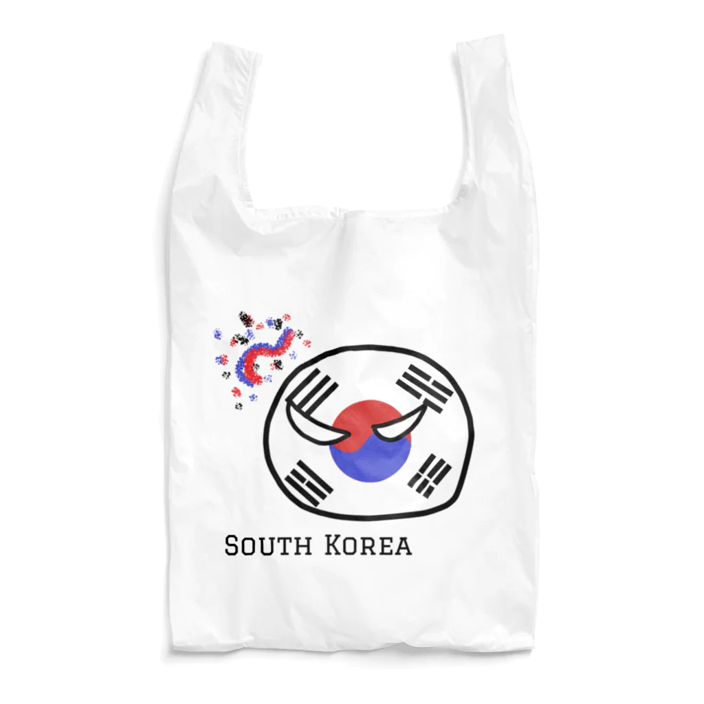 ポーランドボールSHOPのかんこく（South Korea） エコバッグ