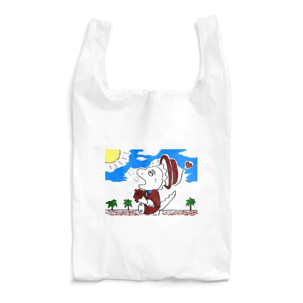 日々好日屋2号店の走れ恐竜君 Reusable Bag