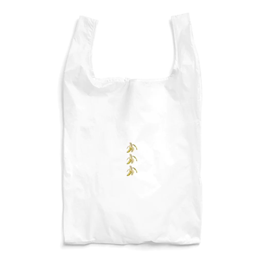 ライフガード北陸の3連バナナ Reusable Bag