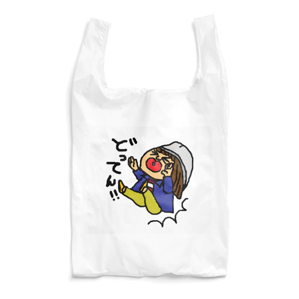 じゃじゃ子のお店のどってんしてる女の子 Reusable Bag