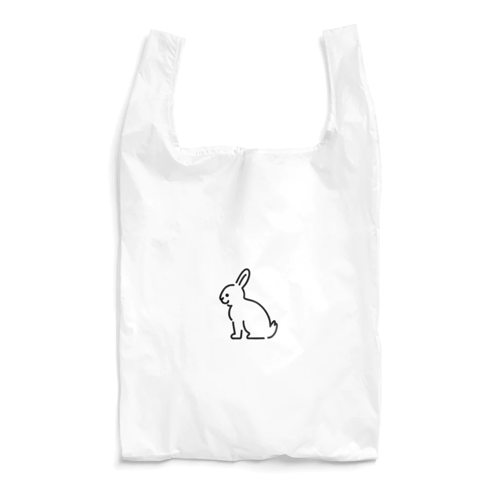 AGJP(ワンポイントアニマルショップ)のホーランドロップなうさぎ Reusable Bag