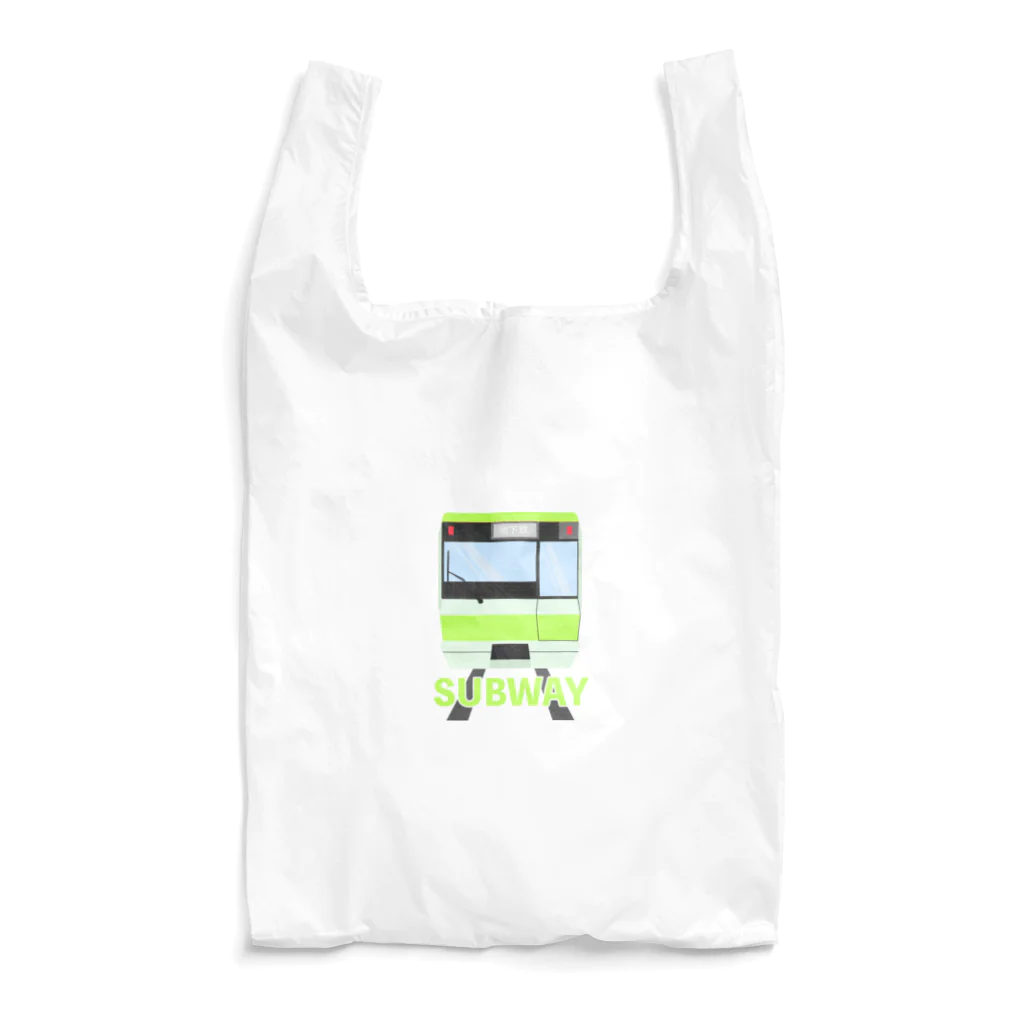 chicodeza by suzuriの地下鉄 Reusable Bag