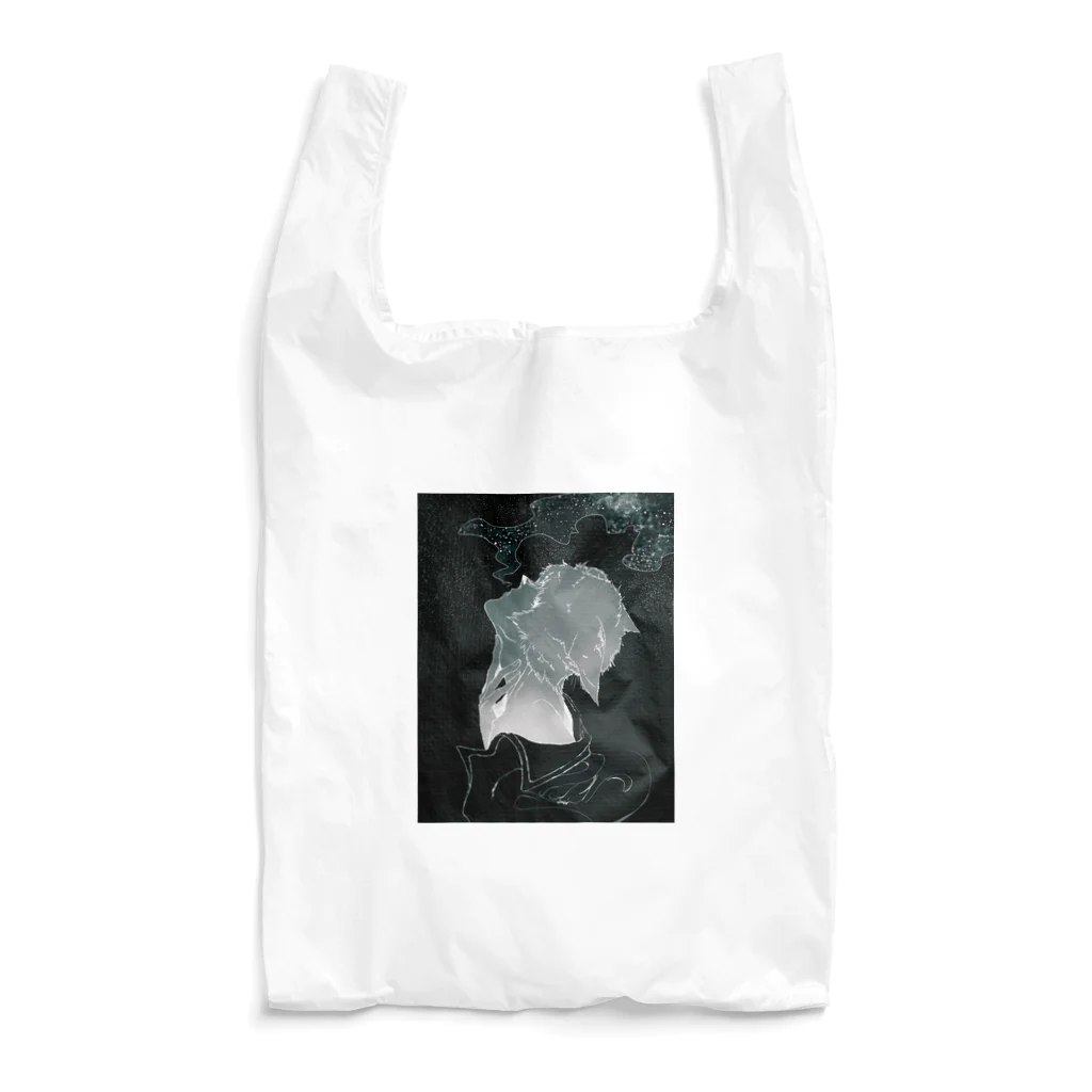 画廊のすみっこの遠吠え Reusable Bag