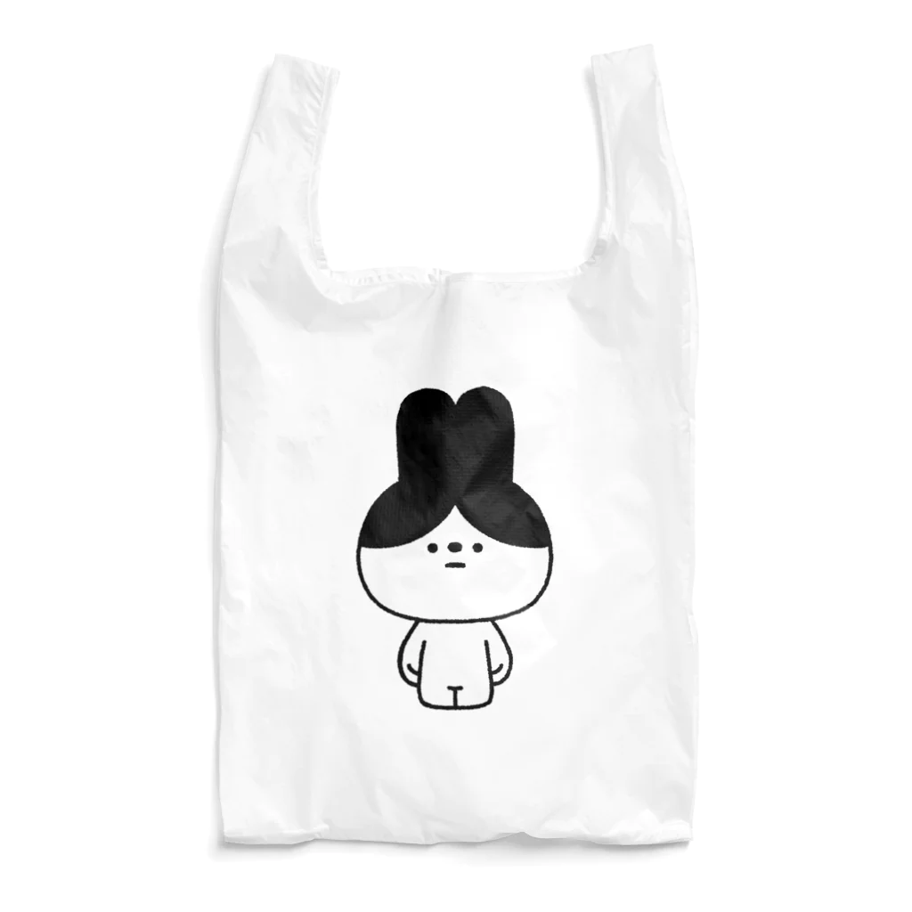 こつｗのおみせの量産うさぎ はちわれ Reusable Bag