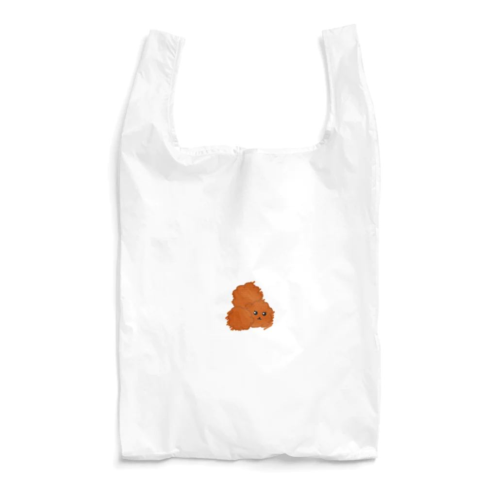 もつれ毛の唐揚げに紛れるトイプー（うんちじゃないよ） Reusable Bag