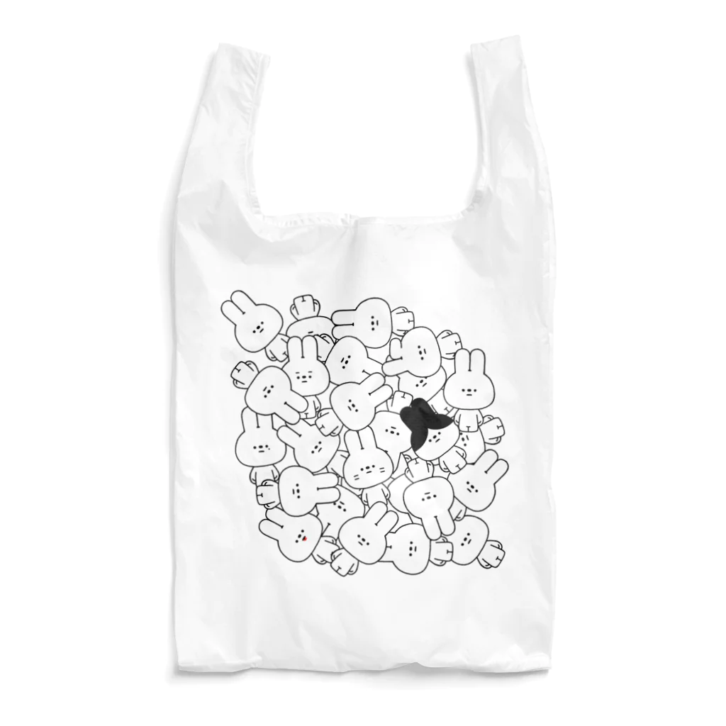 こつｗのおみせの量産うさぎ 量産 Reusable Bag