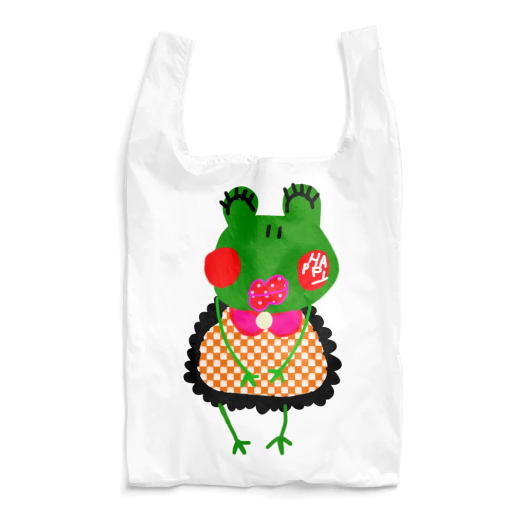 カエルモチーフオリジナル制作専門店の♡♡オリジナルカエルちゃん♡♡ Reusable Bag