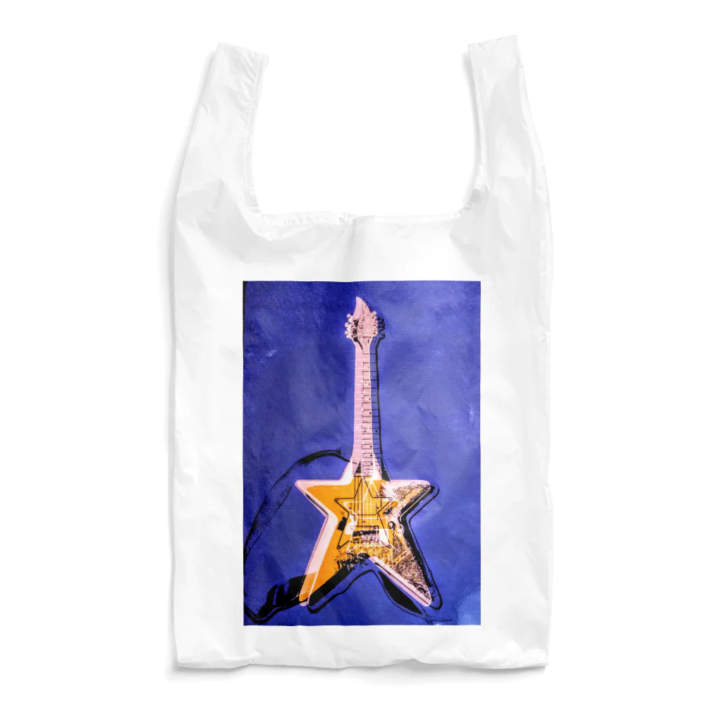 Rock★Star Guitar School 公式Goodsのアンディ・星ギター・ウォーホール Reusable Bag