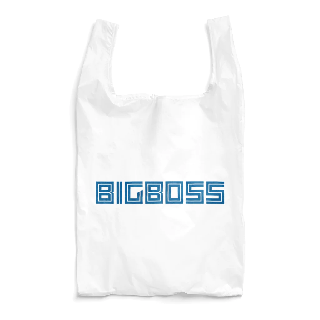 【何字ゃ文字屋】の「BIG BOSS」新ロゴ フォント Reusable Bag