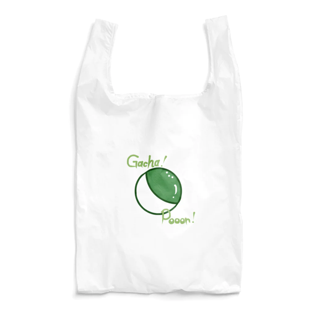 がちゃぽんぬ。のがちゃぽん(緑ver.) Reusable Bag