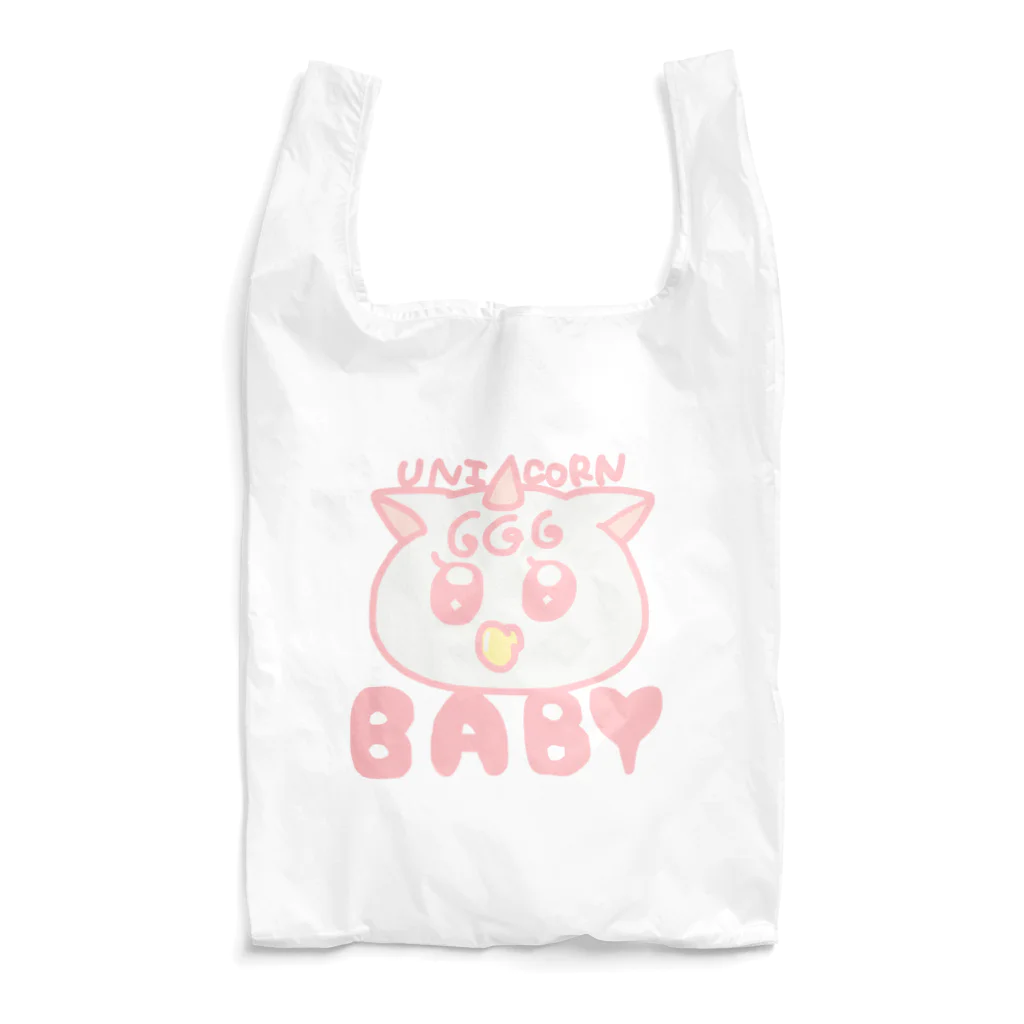 ragtarochanのベイビーユニコーンちゃん Reusable Bag