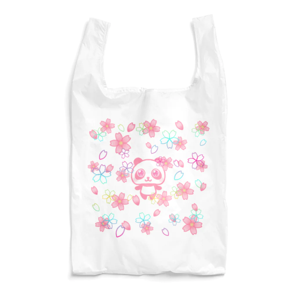 真珠星のさくら パンダ Reusable Bag