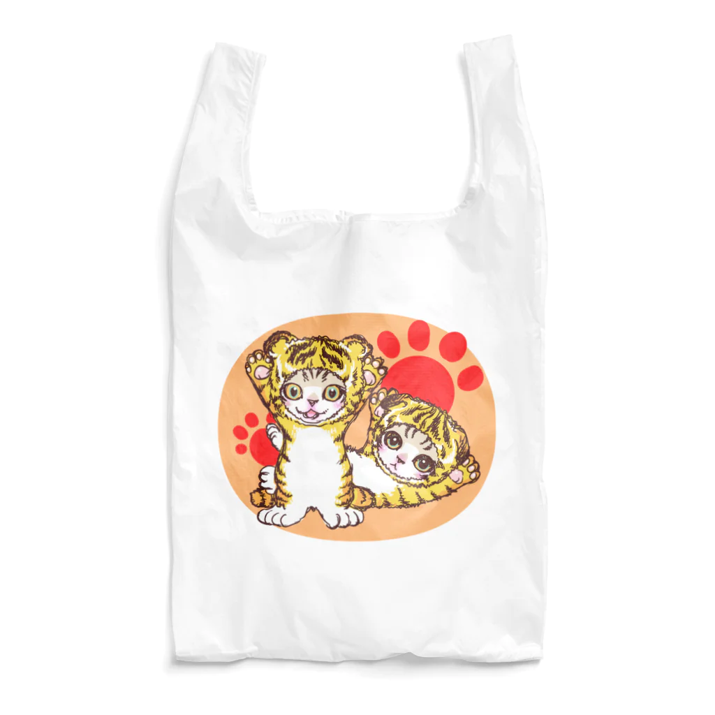 nya-mew（ニャーミュー）のとらニャーちゃん Reusable Bag