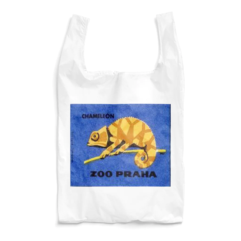 YS VINTAGE WORKSのチェコ・プラハ動物園　カメレオン Reusable Bag