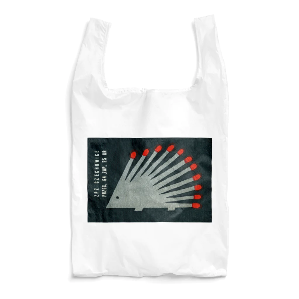 YS VINTAGE WORKSのポーランド　マッチのハリネズミ・ヘッジホッグ Reusable Bag