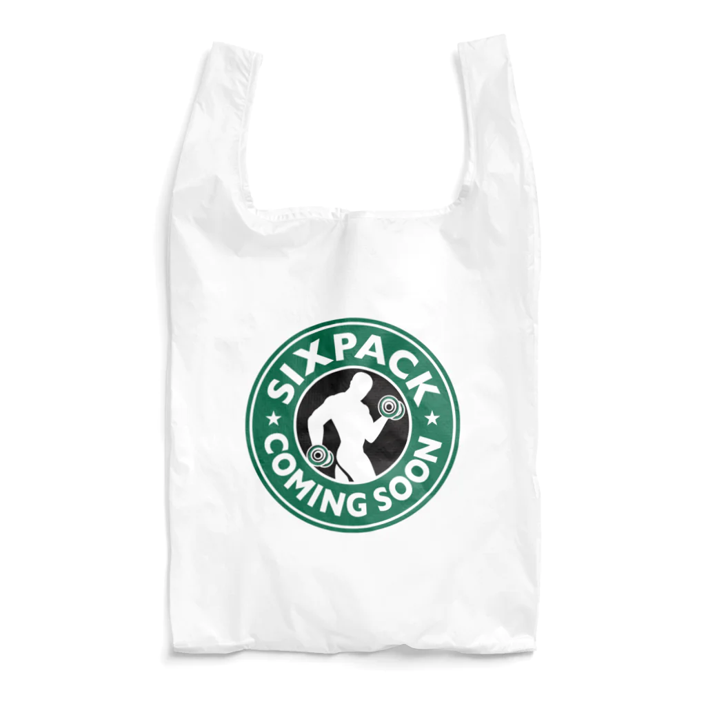 グラフィンのSIXPACK COMING SOON シックスパックはもうすぐ Reusable Bag