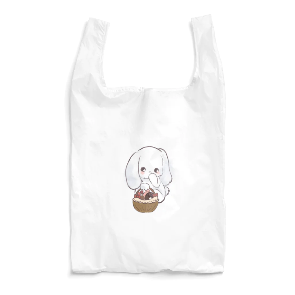 Toby&Connieのふわふわうさぎしゃん Reusable Bag