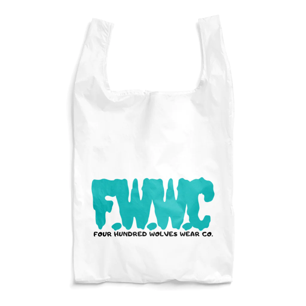 F.W.W.C    エフ.ダ.ブ.シーのエコダブ ブルー Reusable Bag