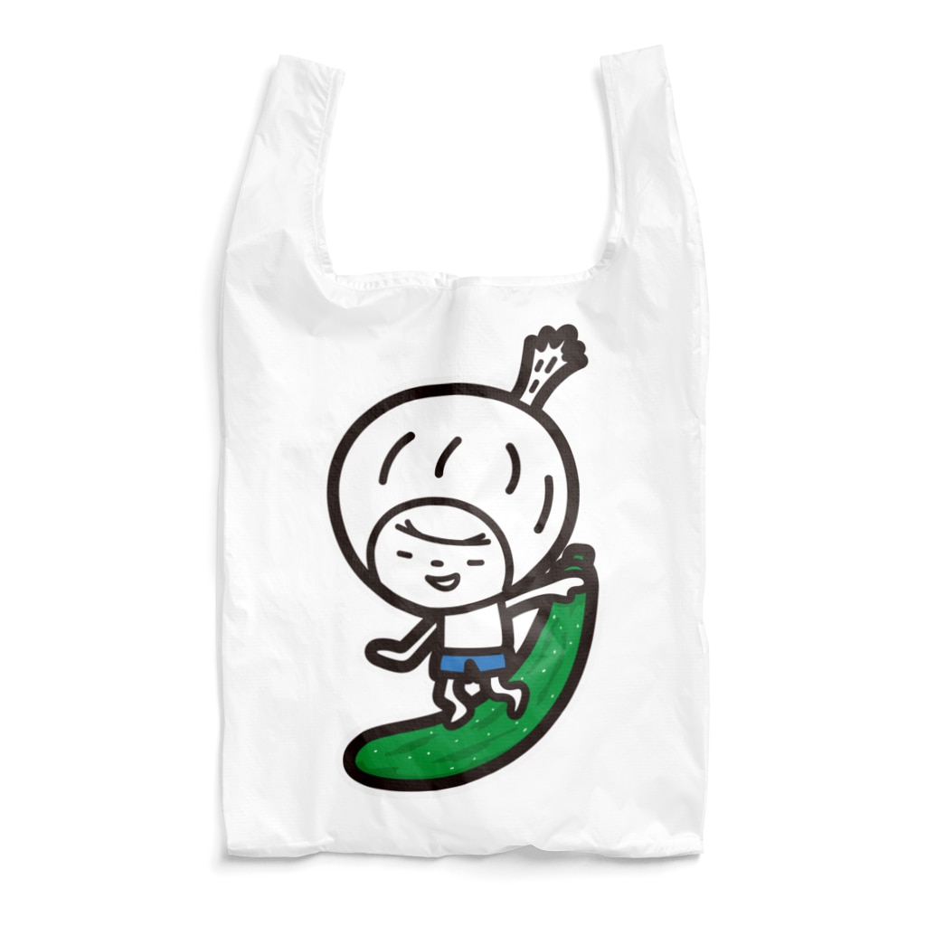 きくのらくがきのきゅうり　きく Reusable Bag