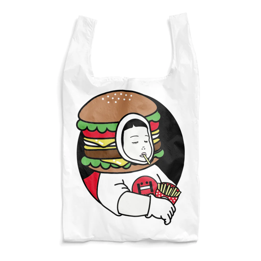 ハナイロの桃尻バーガール Reusable Bag