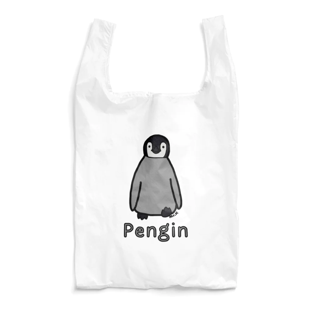 MrKShirtsのPengin (ペンギン) 色デザイン エコバッグ