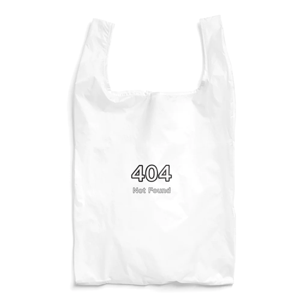 生きづらさお助けやさんのERROR：404 Not Found Reusable Bag