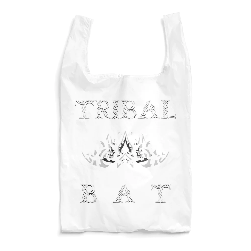 Ａ’ｚｗｏｒｋＳのTRIBAL☆BAT LAYERED WHT エコバッグ